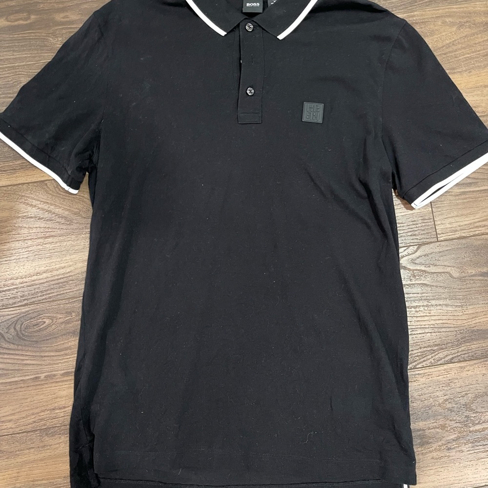 Men’s HUGO BOSS XL Black Polo